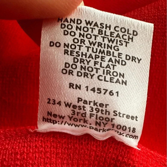 PARKER Bermuda Knit Dress, Roseberry NEW WITH TAGS - Picture 10 of 14